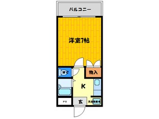 マリンハイムＴＷＩＮ　Ｅの物件間取画像